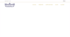 Desktop Screenshot of maharaja.fr